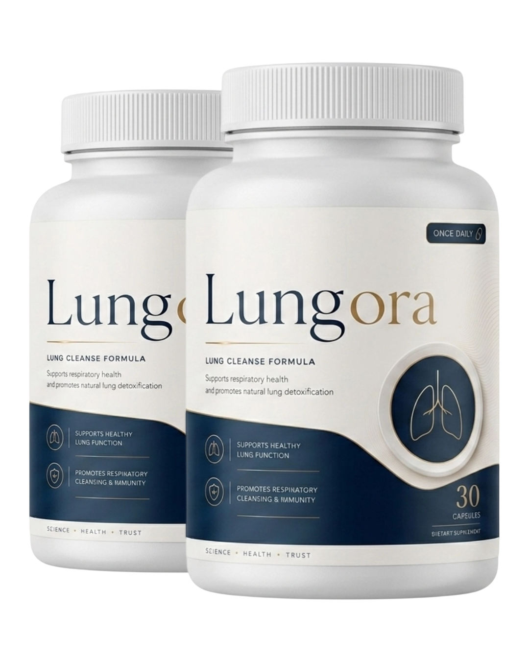 Lungora two bottle starter package